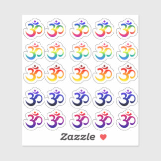 Ohm övertoningsförpackning för färg klistermärken