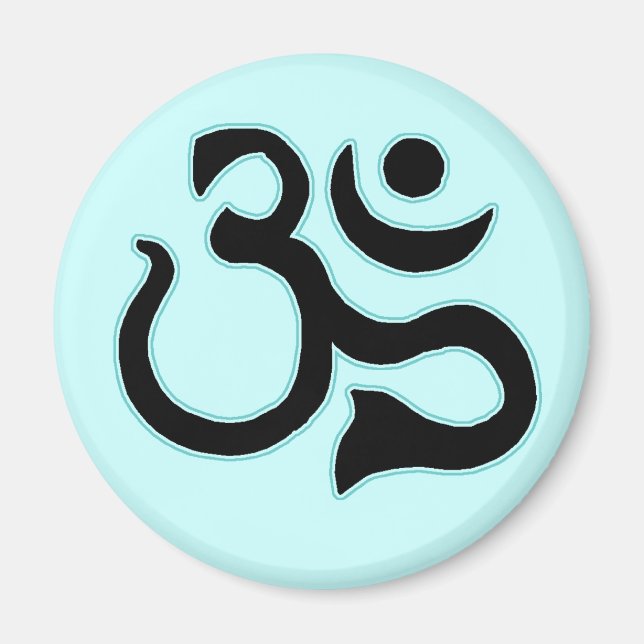 Ohm Symbol Magnet (Framsidan)
