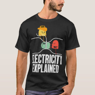 Ohm Volt Amp Electrical (AMP) T Shirt
