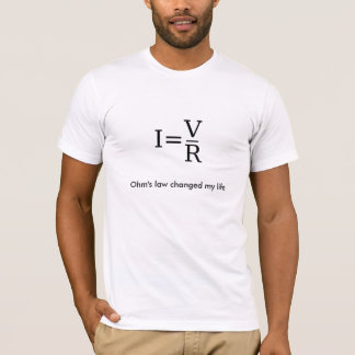 Ohmens lag ändrade mitt liv tee shirt
