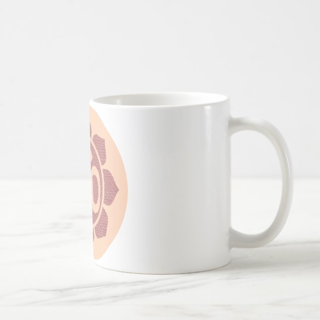 ohmlotusblommasymbol kaffemugg (Höger)