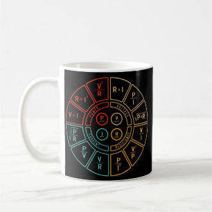 OHMS-diagram för elektriskt Ingenjör Kaffemugg