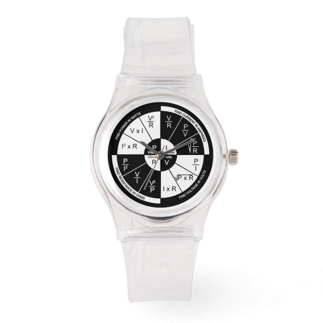 Ohms lag-armbandsklocka armbandsur (Framsida)