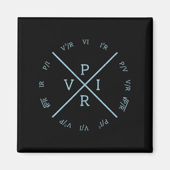 OHms Law Power Wheel - Electrical Electronics Engi Magnet (Framsidan)