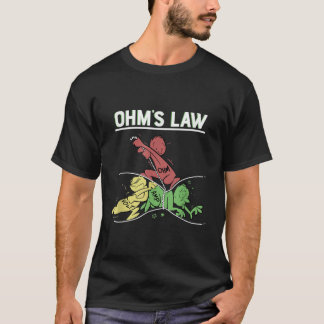 OHms Law Rolig tröja.Electrical Electronics Engine T Shirt