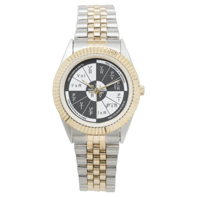 Ohm's Law Wristwatch Armbandsur (Framsida)