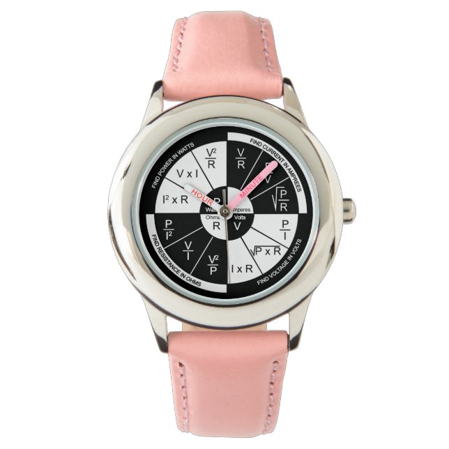 Ohm's Law Wristwatch Armbandsur (Framsida)