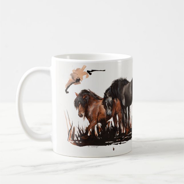 Ohodamaya (respekt) kaffemugg (Vänster)