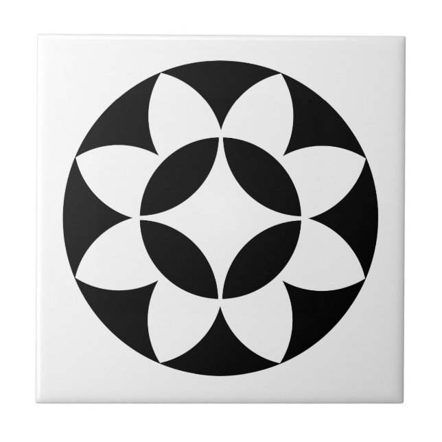 Ohoka shippo kakelplatta (Framsidan)