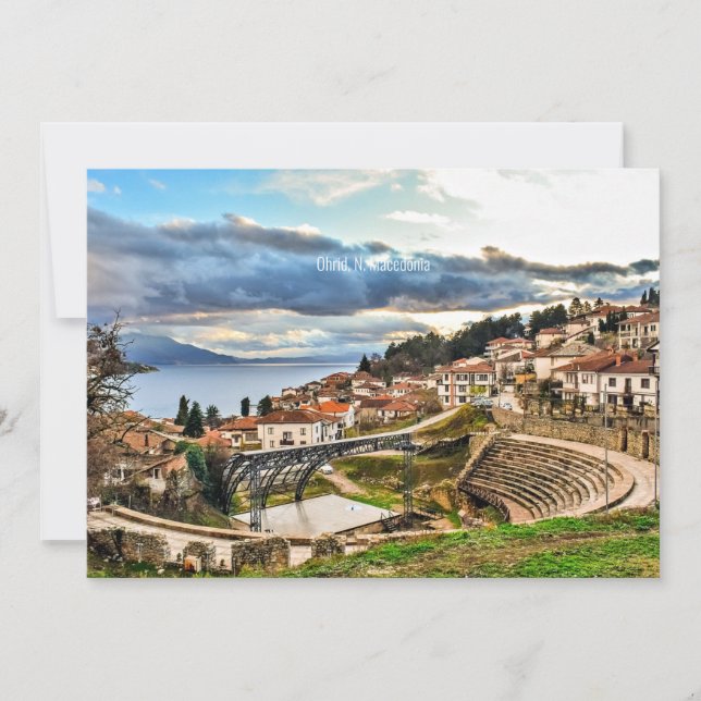 Ohrid, Makedonilandskap (Framsida)