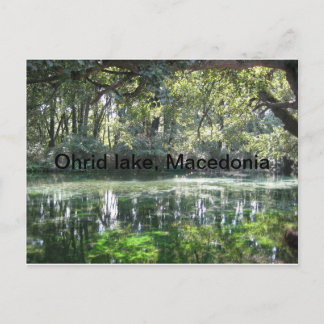 Ohrid Sjö, Makedonien Vykort