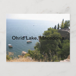 Ohrid sjö, Makedonien Vykort