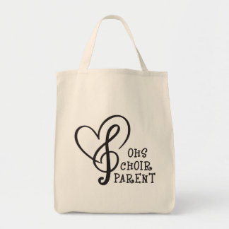 OHSChoir Parent Heart Tote Tygkasse