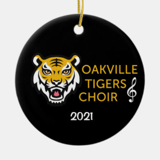 OHSChoir Tigers Mörk Ornament
