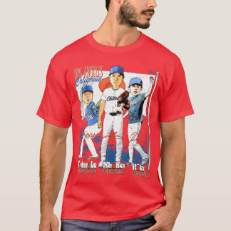 Ohtani Yamamoto Sasaki Los Angeles D MLBOSY701k gå T Shirt