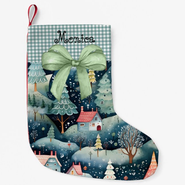 Ohyfsad jul, Festive Stockings Liten Julstrumpa (Framsidan)