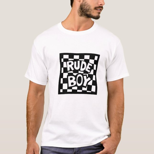 Ohyfsad pojke tee (Framsida)