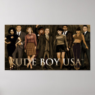 Ohyfsad pojke USA Vol. 1 - hel Castaffisch 36" x Poster