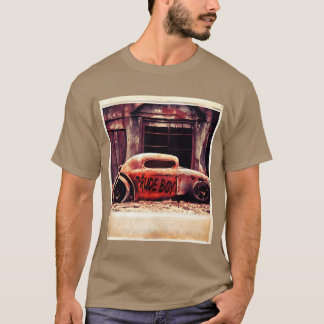 Ohyfsig pojke het rod bil pojke present t shirt