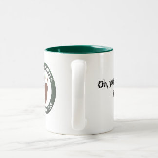 Ohyouranamarathon för TARC-kaffemugg Två-Tonad Mugg