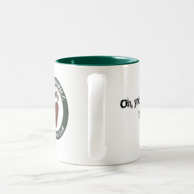 Ohyouranamarathon för TARC-kaffemugg Två-Tonad Mugg (Handtag)