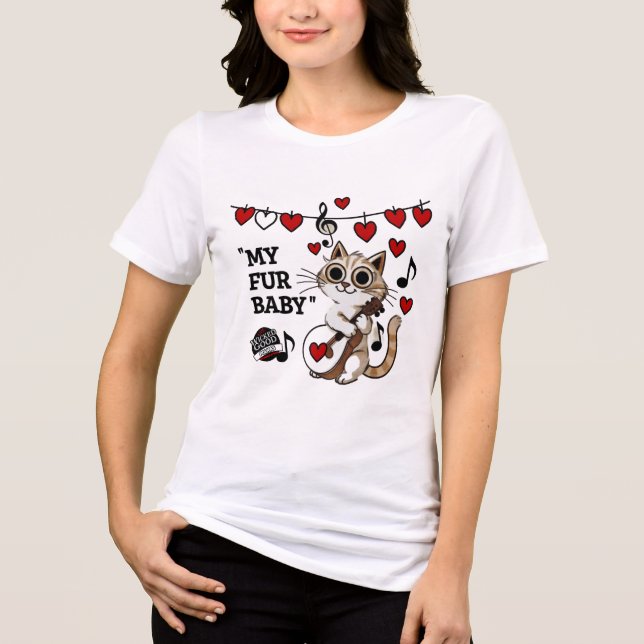 Ohyvligt Bra Fur Baby T-Shirt (Framsida)
