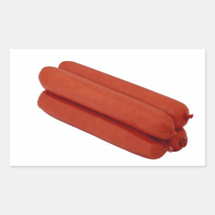 Oi Oi Saveloy Rektangulärt Klistermärke