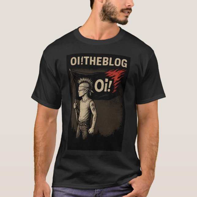 Oi Oi The Blog design 4 T Shirt (Framsida)