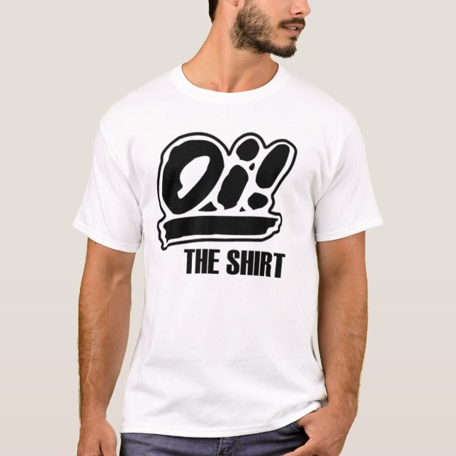 Oi! Skjortan T-shirt (Framsida)