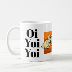 Oi Yoi Yoi Perogies tecknadmugg Kaffemugg