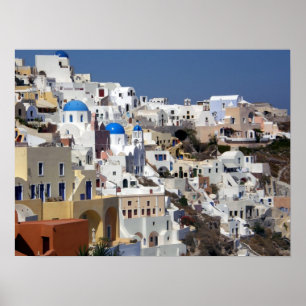 Oia, Grekland poster