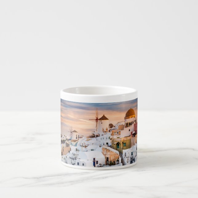 Oia Santorini Espressomugg (Framsidan)