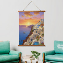 Oia, Santorini, Grekland Art