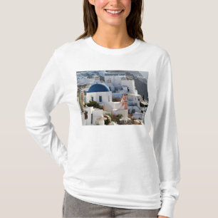 Oia, Santorini, Grekland, fotografi, t-shirt