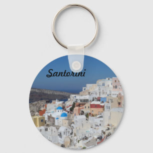 Oia Santorini- Grekland Nyckelring