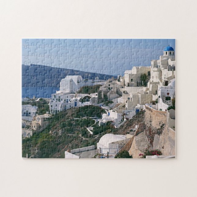 Oia, Santorini, Grekland Pussel (Horisontell)