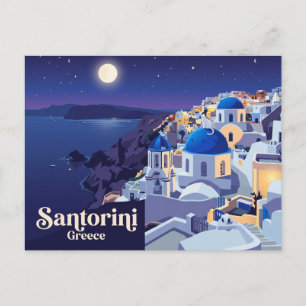 Oia, Santorini Grekland Vykort