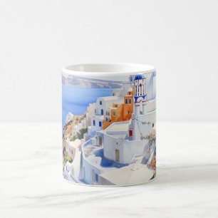 Oia Santorini Kaffemugg