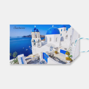 Oia Santorini Presentetikett