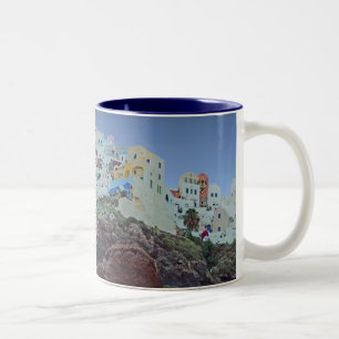 Oia Santorini Två-Tonad Mugg