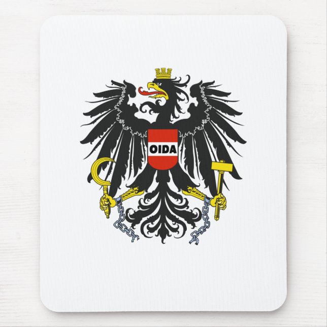 Oida Austria Dialect Eagle Musmatta (Framsidan)