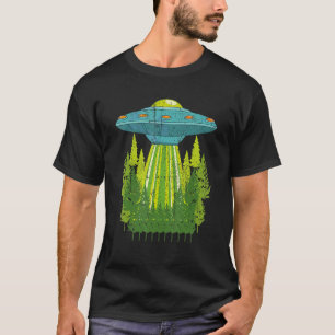 Oidentifierat flygobjekt Alien Sci Fi Nature Tre T Shirt