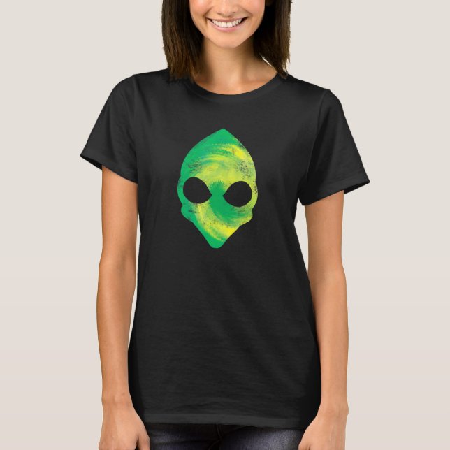 Oidentifierat flygobjekt, utvändigt huvud t shirt (Framsida)