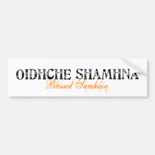 Oidhche Shamhna: Välsignade Samhain Bildekal