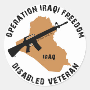 OIF Decal Runt Klistermärke