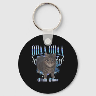 Oiia Oiia Katt Hjärnrot Nyckelring