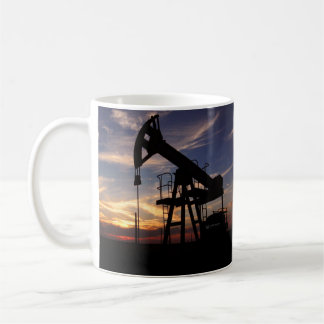 OIL FÄLT SUNSET COFFEE MUGG