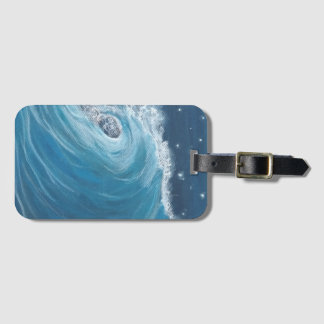 Oil pastel wave for phone case bagagebricka