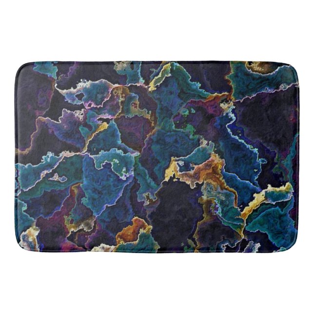 Oil Slick Bath Mat Badrumsmatta (Framsidan)