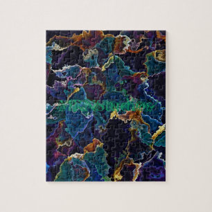 Oil Slick Jigszle Puzzle Pussel